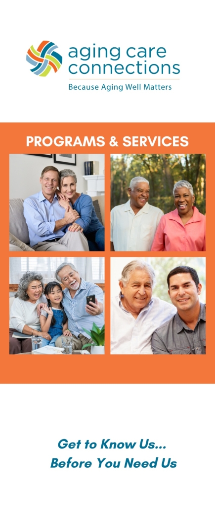 Aging Care Connections Agency Brochure